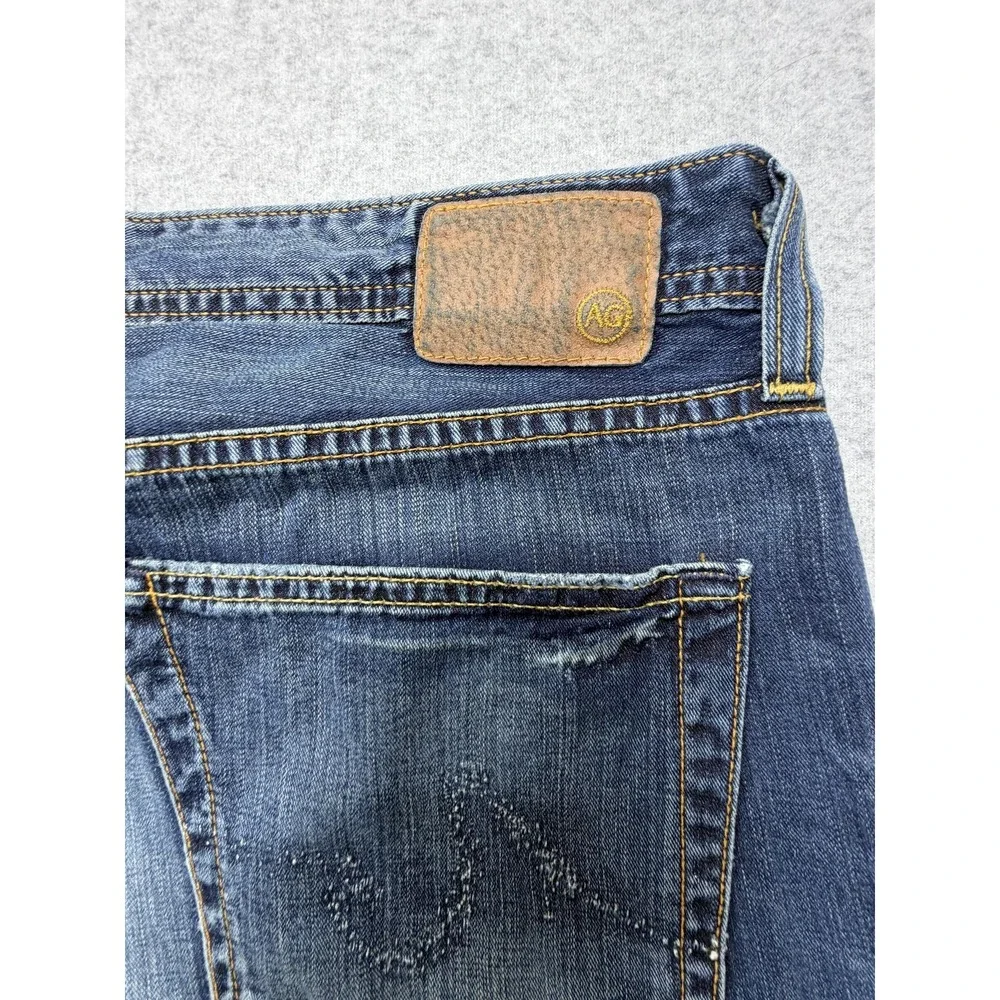 AG Adriano Goldschmied The Hero Jeans Mens 36x32 Medium Wash Relaxed Straight